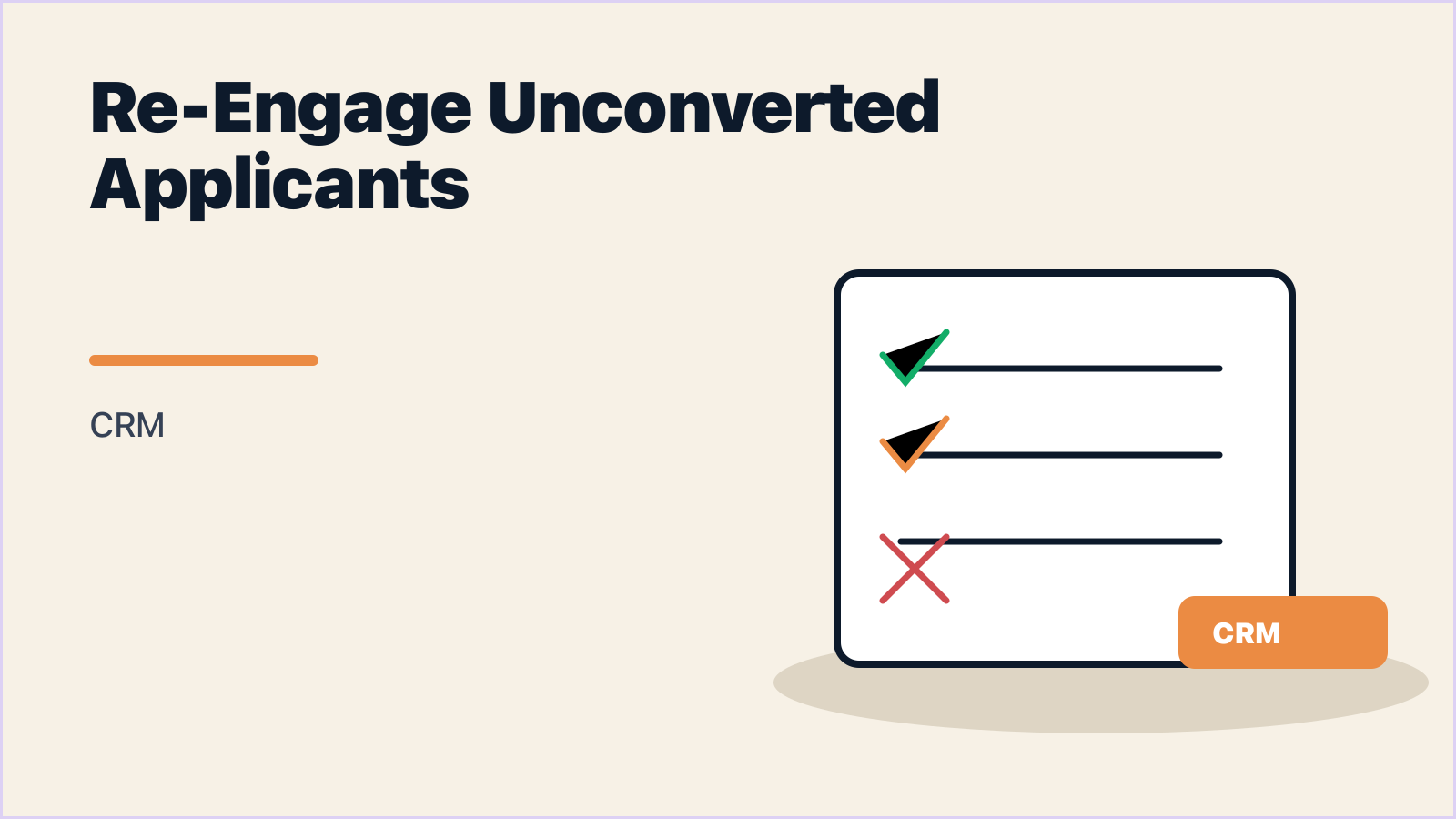 Re-Engaging Last Year's Unconverted Applicants Before the New Batch Starts