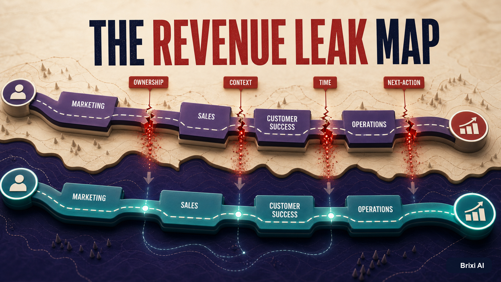 The Revenue Leak Map: Where Leads Disappear Between Teams