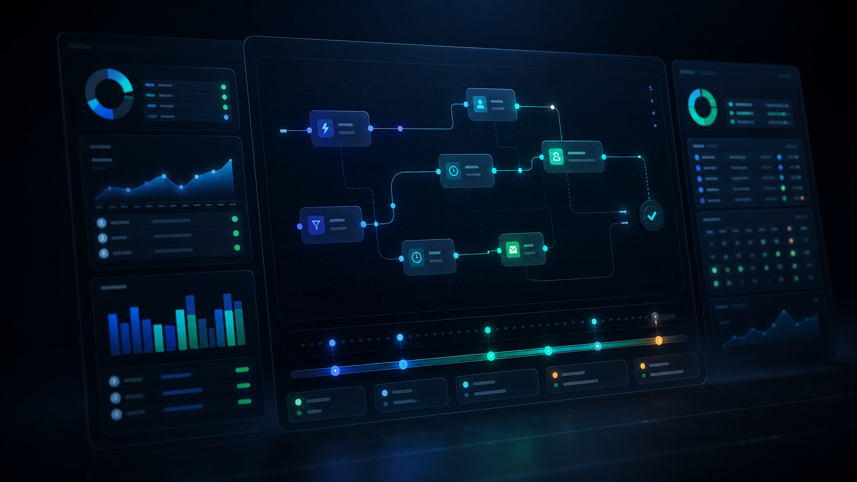 Workflow automation command center
