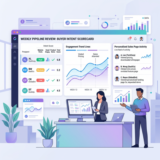 Buyer Intent Signals Scorecard for Weekly Pipeline Reviews